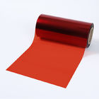 Special Tape Colored Pet Film , Heat Resistance Red Colored Plastic Film