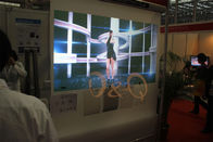 Holographic Projection Film Display For Advertising Window TV Spectaculars celebrity keynote addresses and fashion show